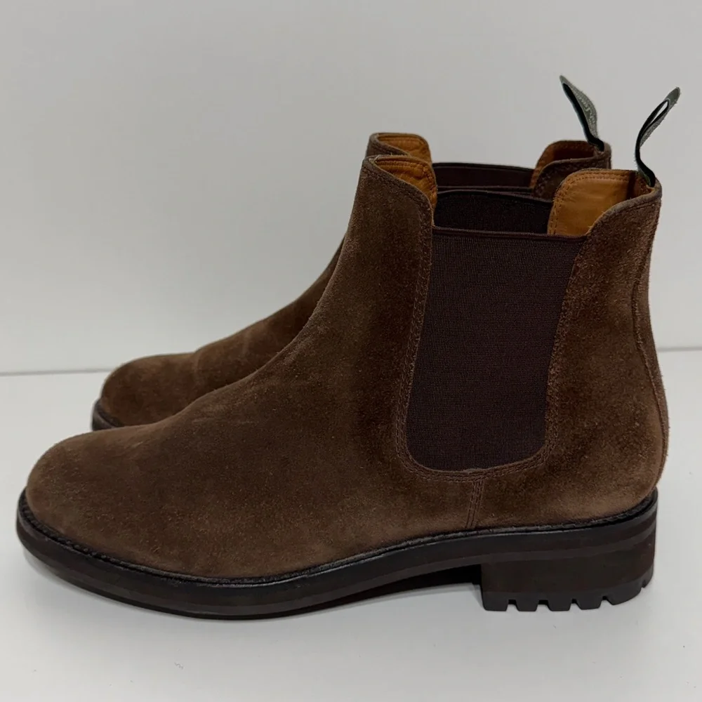 Ralph Lauren - Bryson - Brown Suede Chelsea Boot - Size 10